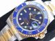VR MAX Swiss Rolex Submariner Blue Face Real 18K 2-Tone Yellow Gold Watch 40MM (3)_th.jpg